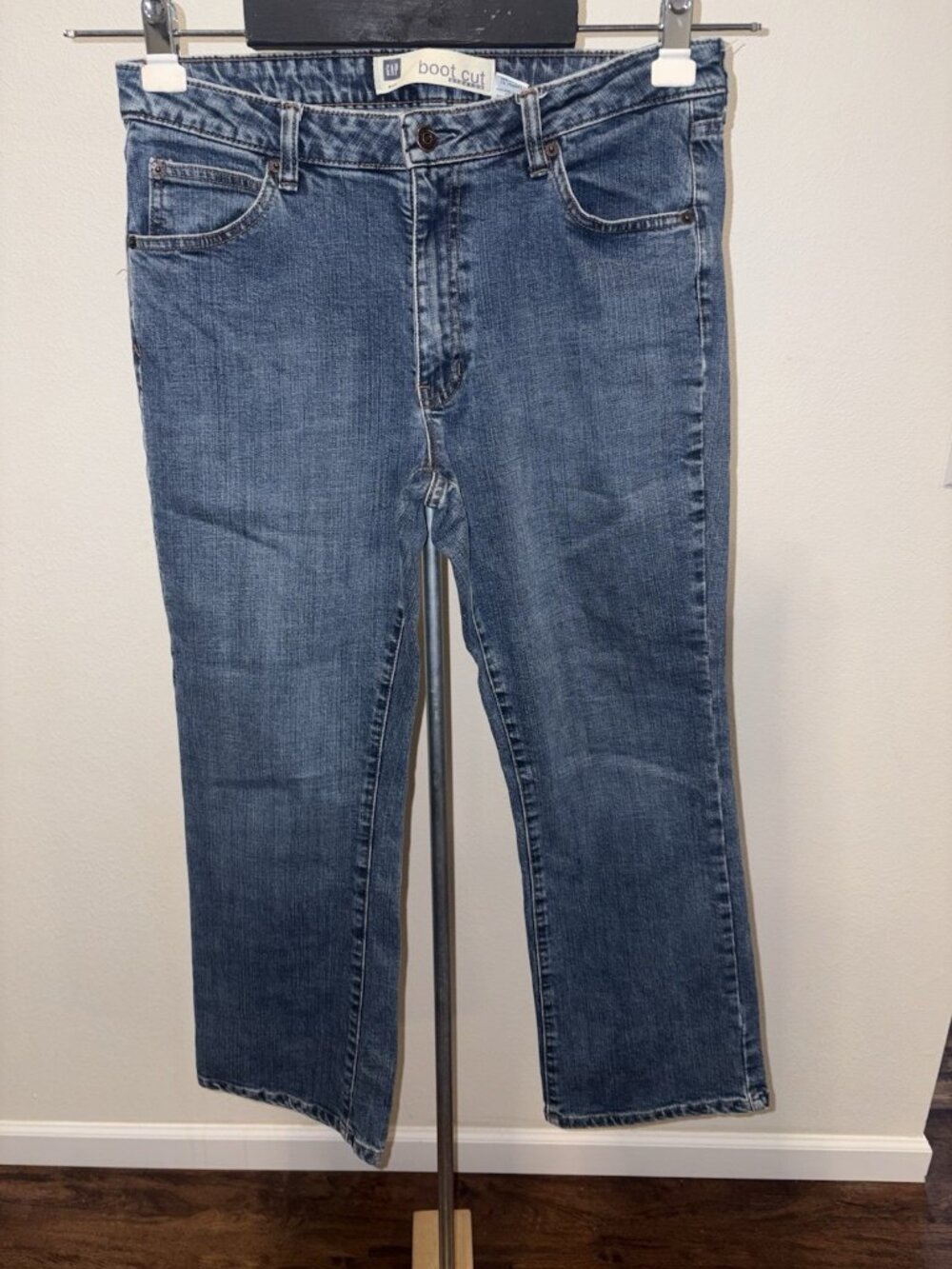 Gap Boot Cut Jeans Women 12 32X28 Stretch Denim
